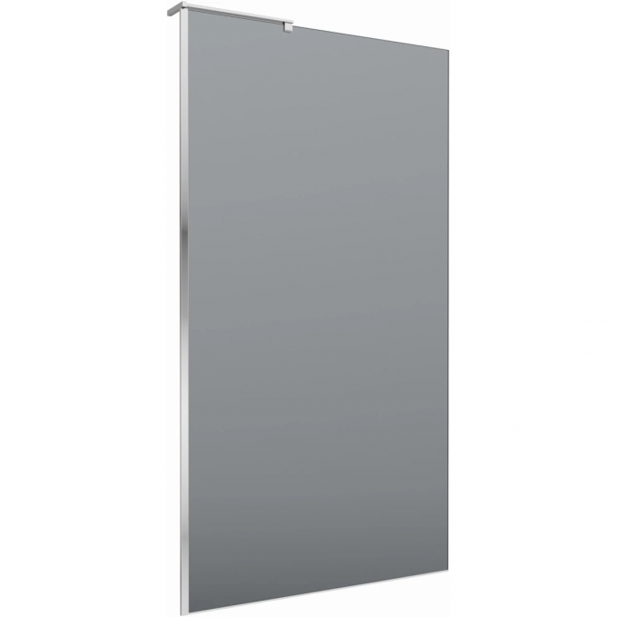 Душевая перегородка BELBAGNO UNO 110 см, профиль хром, стекло графитовое UNO-L-1-TB-110-GR-Cr