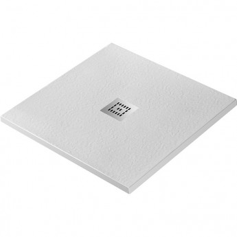 Душевой поддон из литьевого мрамора 90x90 см BELBAGNO TRAY-MR-UNO-A-90-35-W-CR Душевой поддон из литьевого мрамора 90x90 см BELBAGNO TRAY-MR-UNO-A-90-35-W-CR