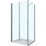 Душевой уголок BELBAGNO ALBANO-ASH-1-90/80-C-Cr
