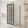 Душевой уголок BELBAGNO UNO-195-AHF-31-100/70-C-NERO