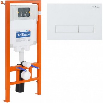 Инсталляция для подвесного унитаза BELBAGNO BB002-80/BB009-MR-BIANCO Инсталляция для подвесного унитаза BELBAGNO BB002-80/BB009-MR-BIANCO