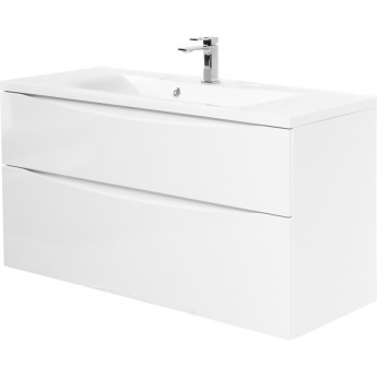 Тумба Bianco Lucido 109,6 см BELBAGNO MARINO MARINO-1100-2C-SO-BL-P Тумба Bianco Lucido 109,6 см BELBAGNO MARINO MARINO-1100-2C-SO-BL-P