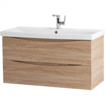 Тумба Rovere Bianco 99,6 см BELBAGNO MARINO MARINO-1000-2C-SO-WO-P Тумба Rovere Bianco 99,6 см BELBAGNO MARINO MARINO-1000-2C-SO-WO-P