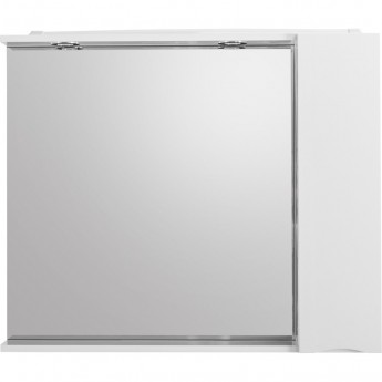 Зеркальный шкаф 90x75 см Bianco Lucido BELBAGNO MARINO MARINO-SPC-900/750-1A-BL-P-R Зеркальный шкаф 90x75 см Bianco Lucido BELBAGNO MARINO MARINO-SPC-900/750-1A-BL-P-R